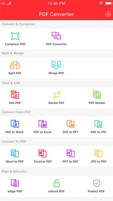 PDF Converter and PDF Reader screenshot 2