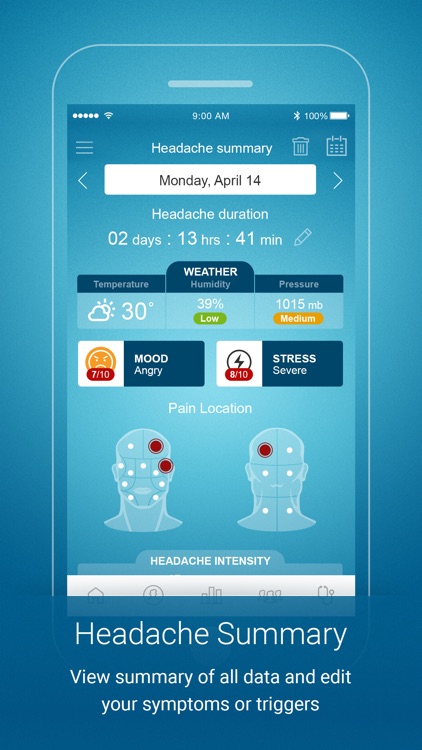 Migraine Monitor screenshot-3