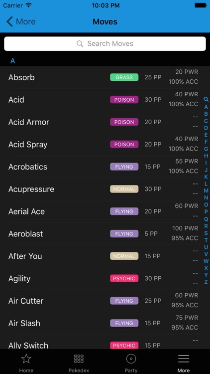 Oak Dex Team Builder Guides