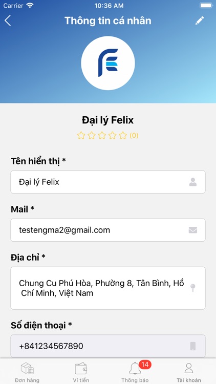 Felix - Dành điểm giao nhận screenshot-4