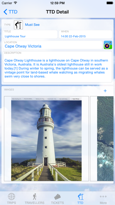 tripKeeper Screenshot