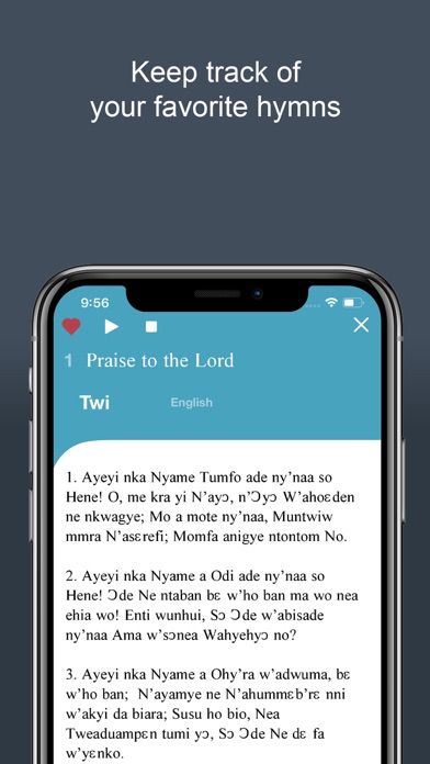 Twi Hymnal - SDA screenshot 3