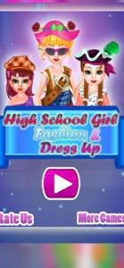 High School Dress up game screenshot #1 for iPhone