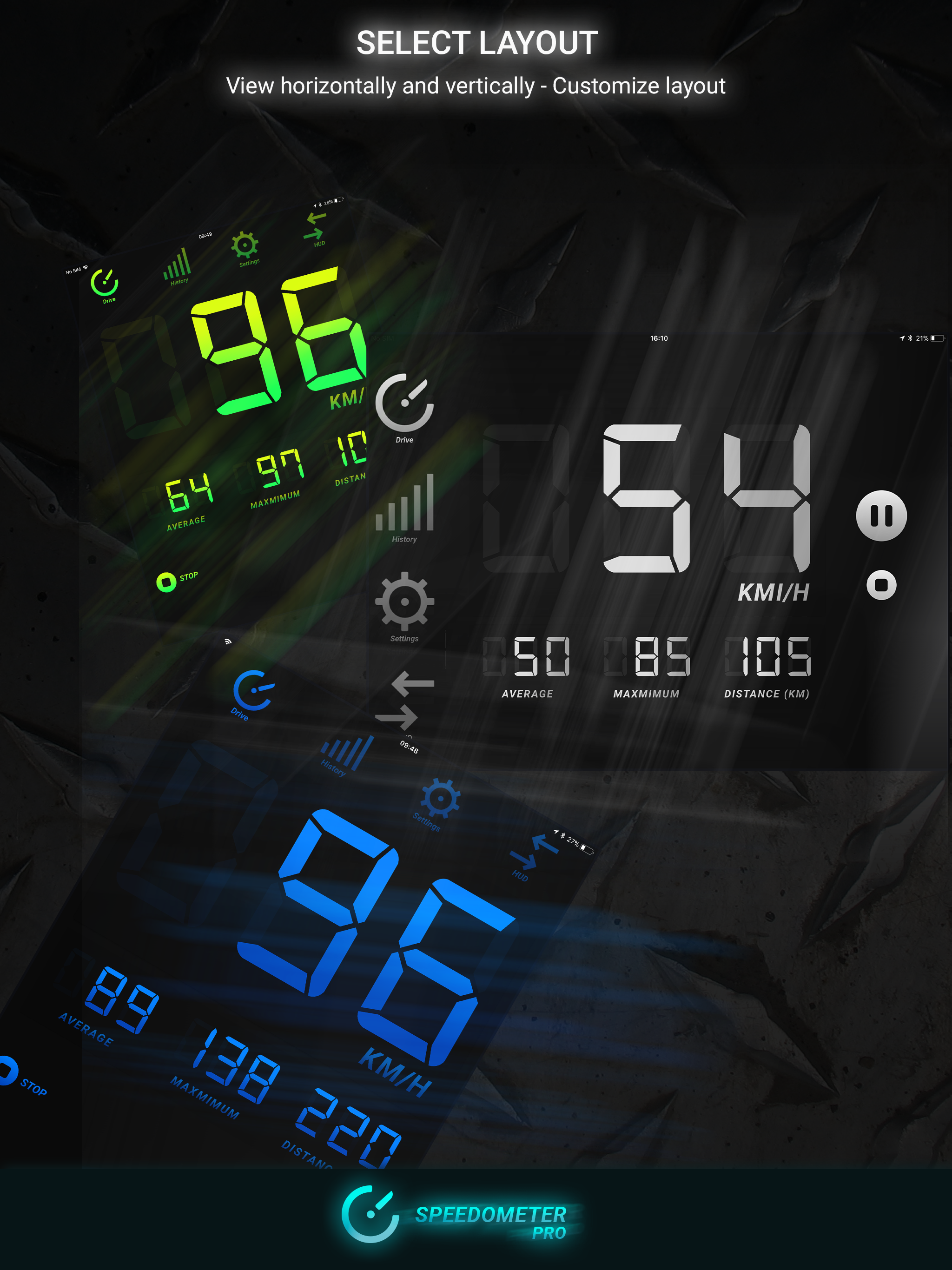 Speedometer PRO HUD
