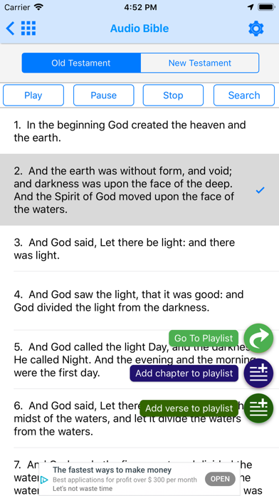Holy Bible RSV Offline Screenshot
