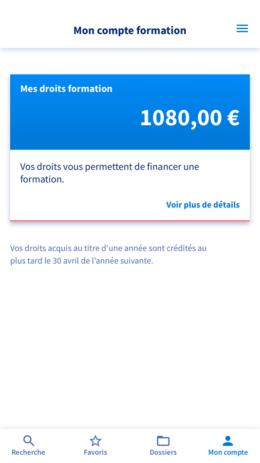 #2. Mon compte formation (iOS) 由: Caisse des dépôts et consignations