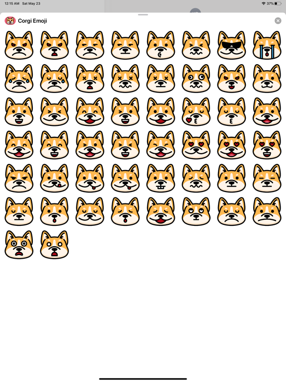 Screenshot #5 pour Corgi Welsh Emoji