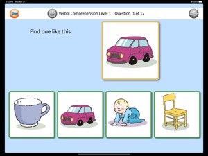 Verbal Comprehension screenshot #1 for iPad