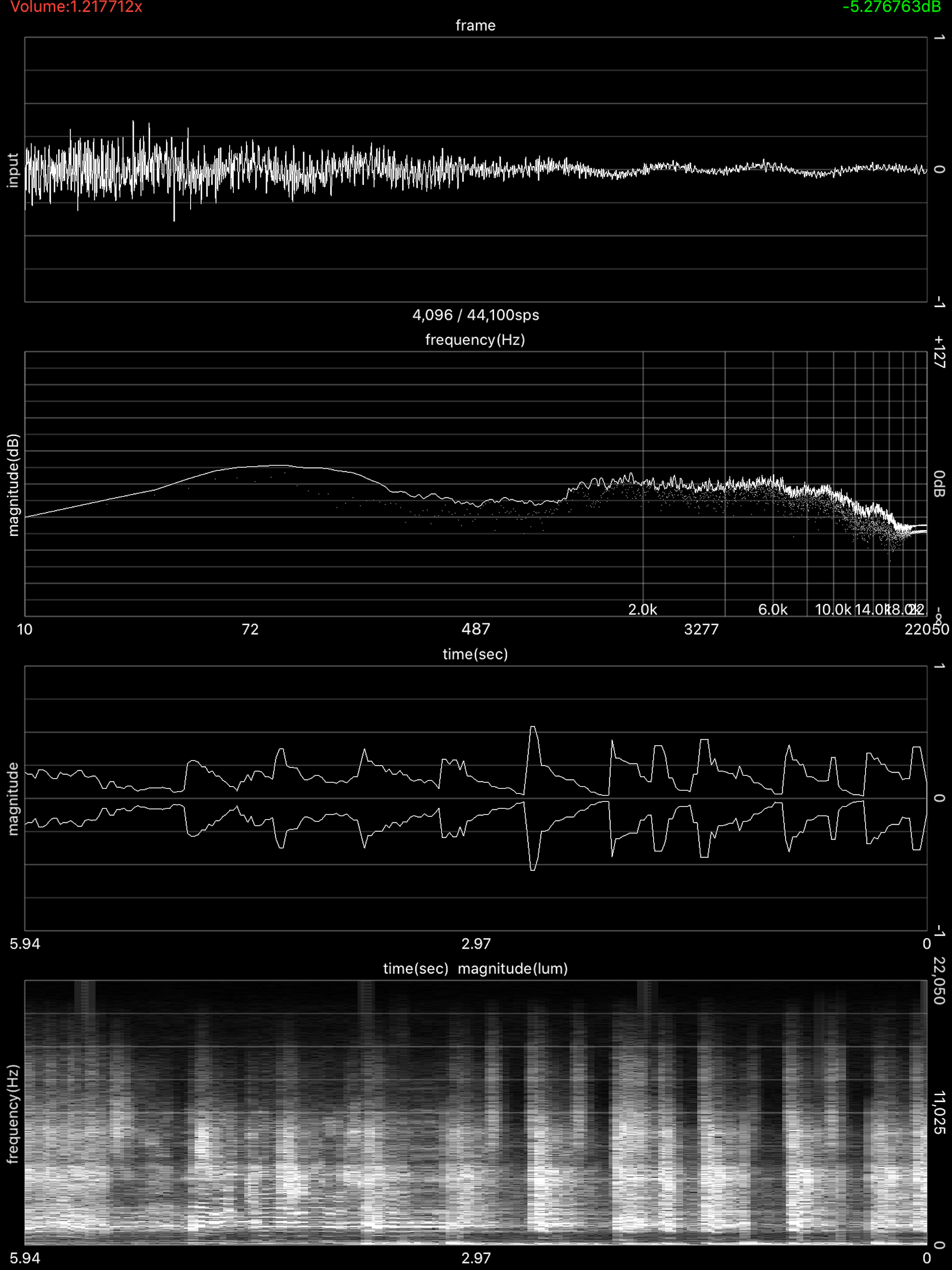 Audio Analyzer screenshot 7