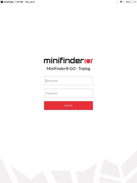 MiniFinder TripLog