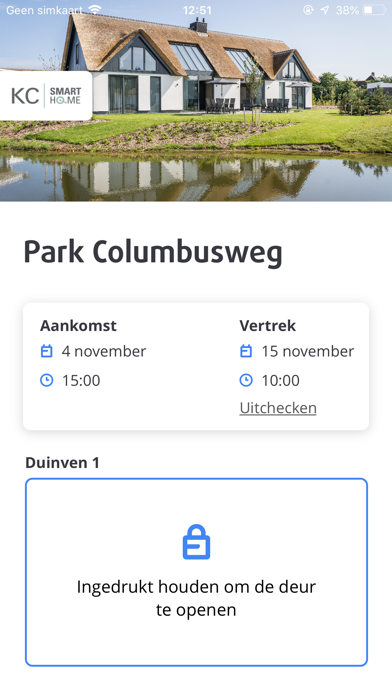 KCSmartHome voor uw verblijf screenshot 2