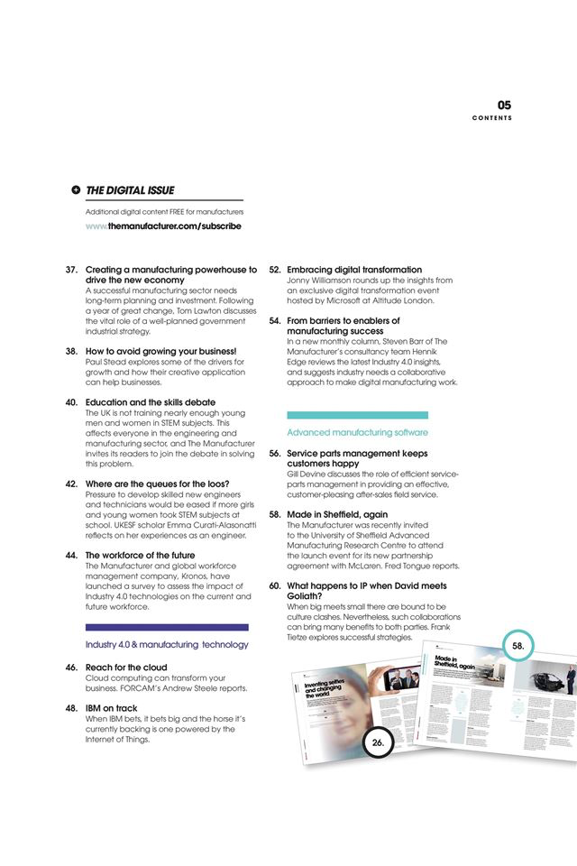 The Manufacturer Magazine