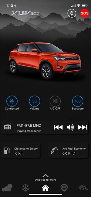 MAHINDRA BLUESENSE APP XUV300