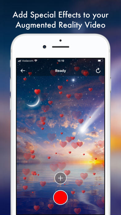 Video Maker AR with Face Emoji iPhone screenshot 7 - Photo & Video app