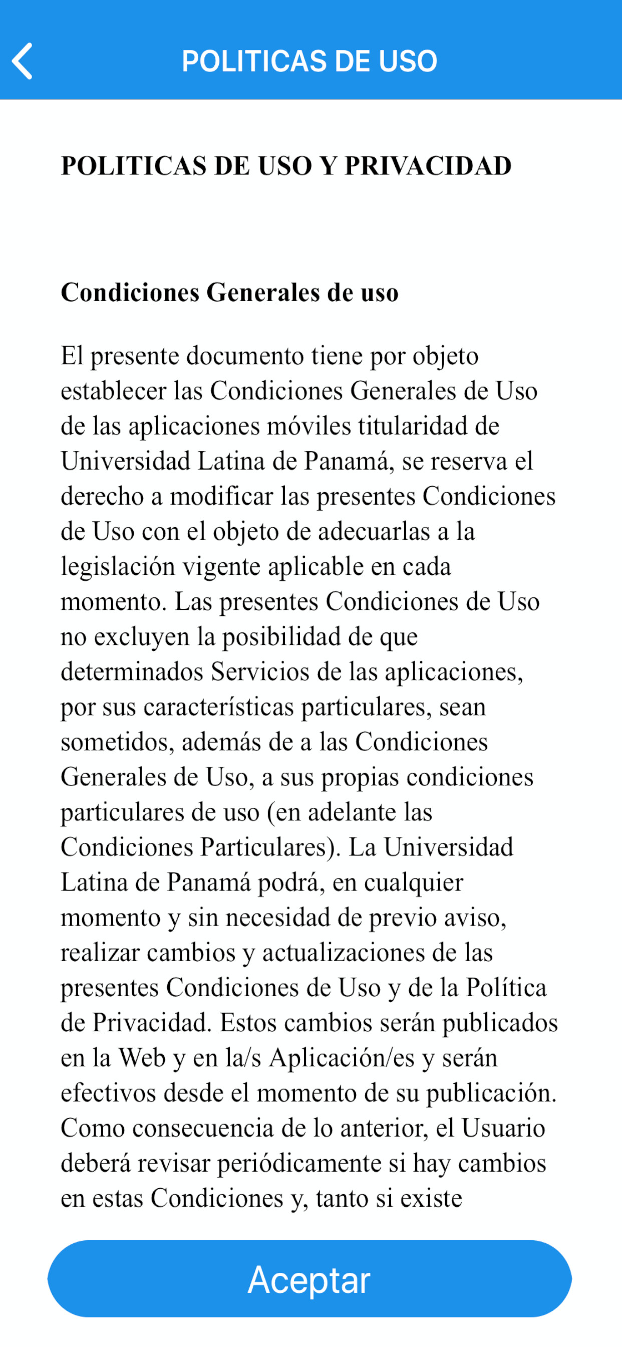 ULatina Carnet Digital screenshot 3