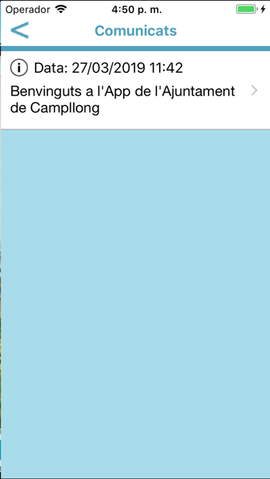 Ajuntament de Campllong Screenshot