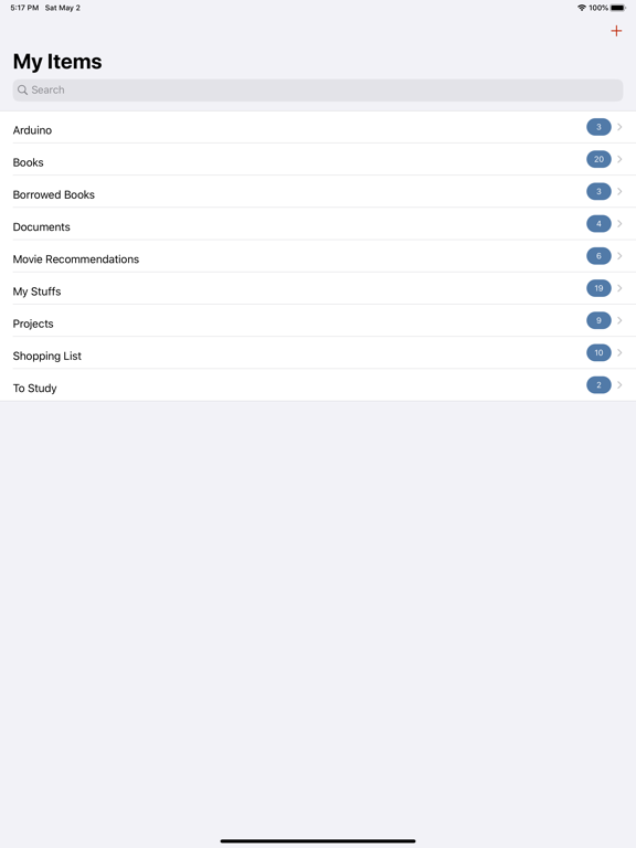 Screenshot #6 pour My Personal Items