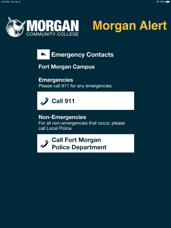 Screenshot #6 pour Morgan Alert