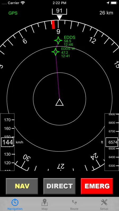 flyNav Flugnavigation screenshot 2 of 3
