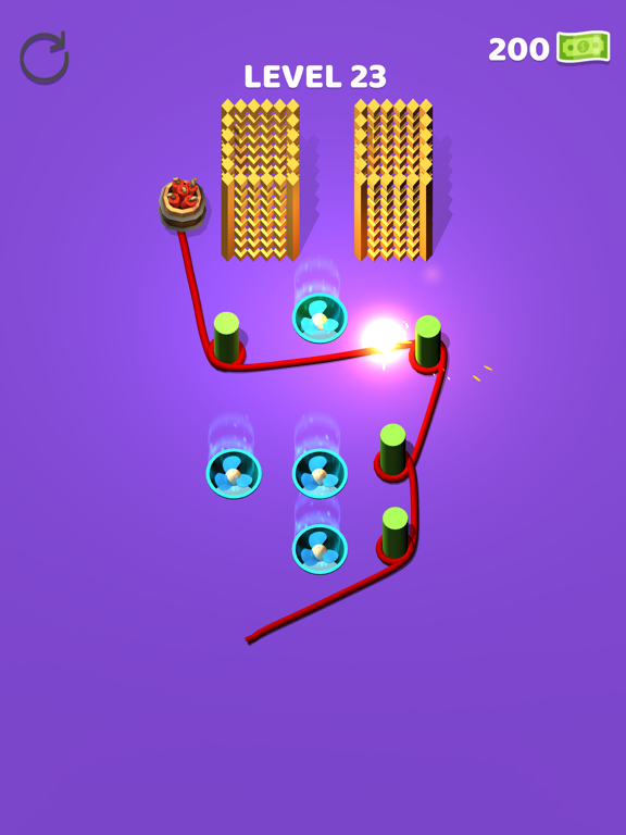 Screenshot #5 pour Blow Rope 3D