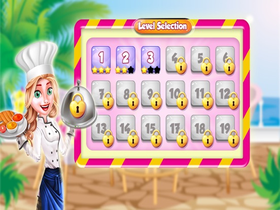 Seafood Crazy Cooking Game iPad screenshot