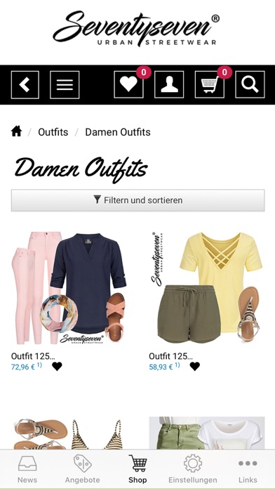 77onlineshop: Fashion & Mode Screenshot