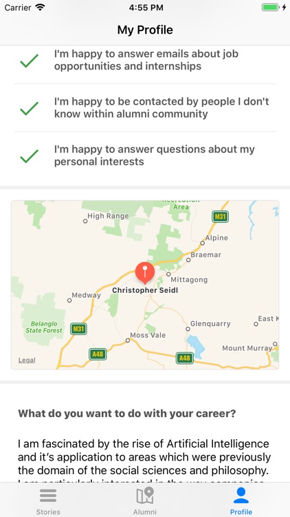 Burg Alumni screenshot-5