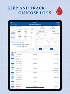 Glucose Companion Pro for iPad screenshot #1 for iPad