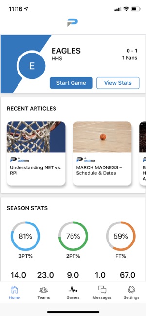 Pivot Basketball Stats Tracker(圖1)-速報App