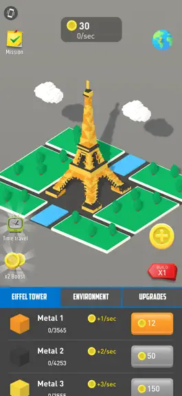 Game screenshot Landmark Builder Tycoon apk