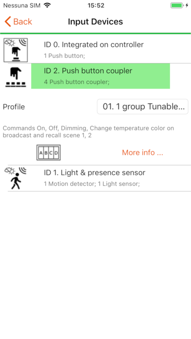 OSRAM BT Config Screenshot