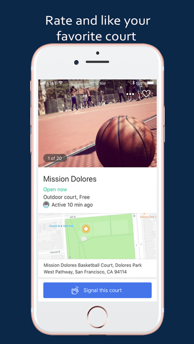 Screenshot #2 pour Hoopmaps: Pickup Basketball