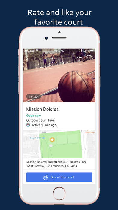 Hoopmaps: Pickup Basketballのおすすめ画像2