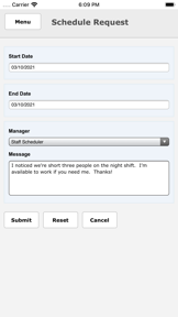 ScheduleAnywhere screenshot