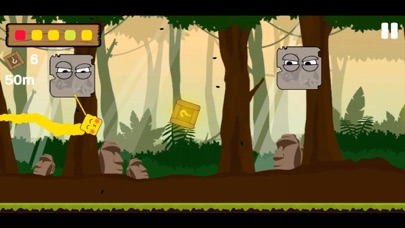 Flappy Square Fruit Jump screenshot 2