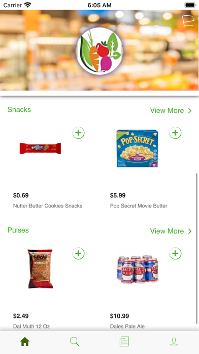 Screenshot #1 pour Green Level Groceries
