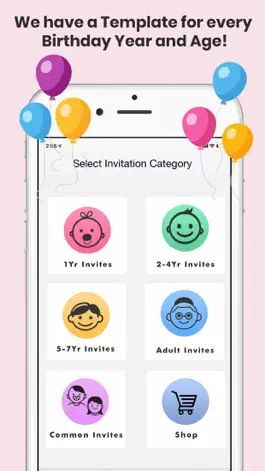 Game screenshot Birthday Invitations Creator mod apk