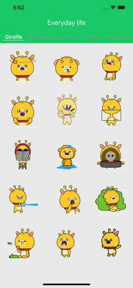 Game screenshot Everyday life - Sticker Pack apk