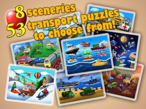 Transport Jigsaw Puzzle Lite screenshot #5 for iPad