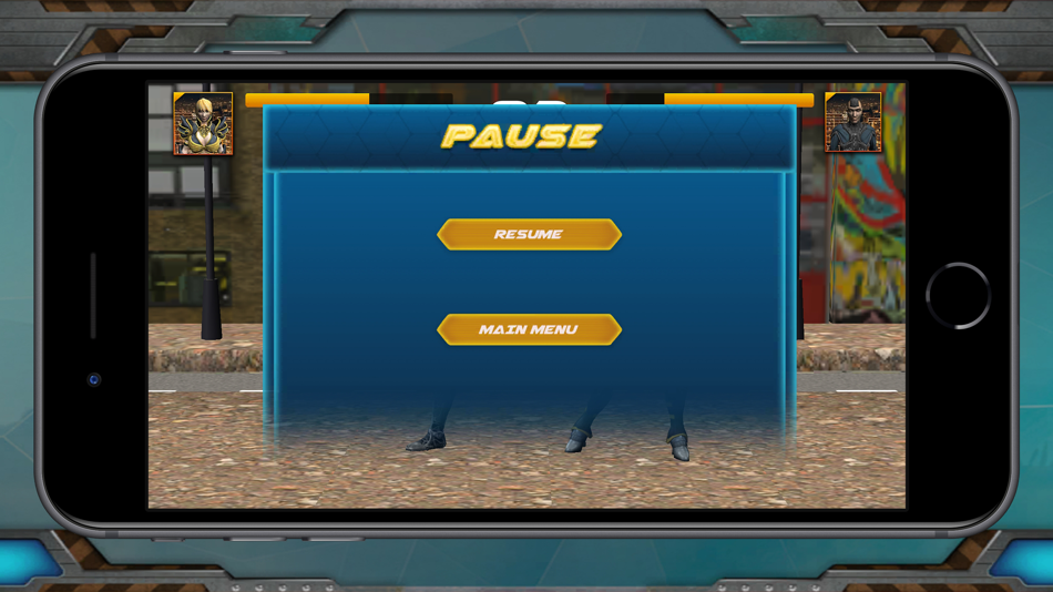 #5. Super Fighters - Fighting Game (iOS) 由: KAKAK