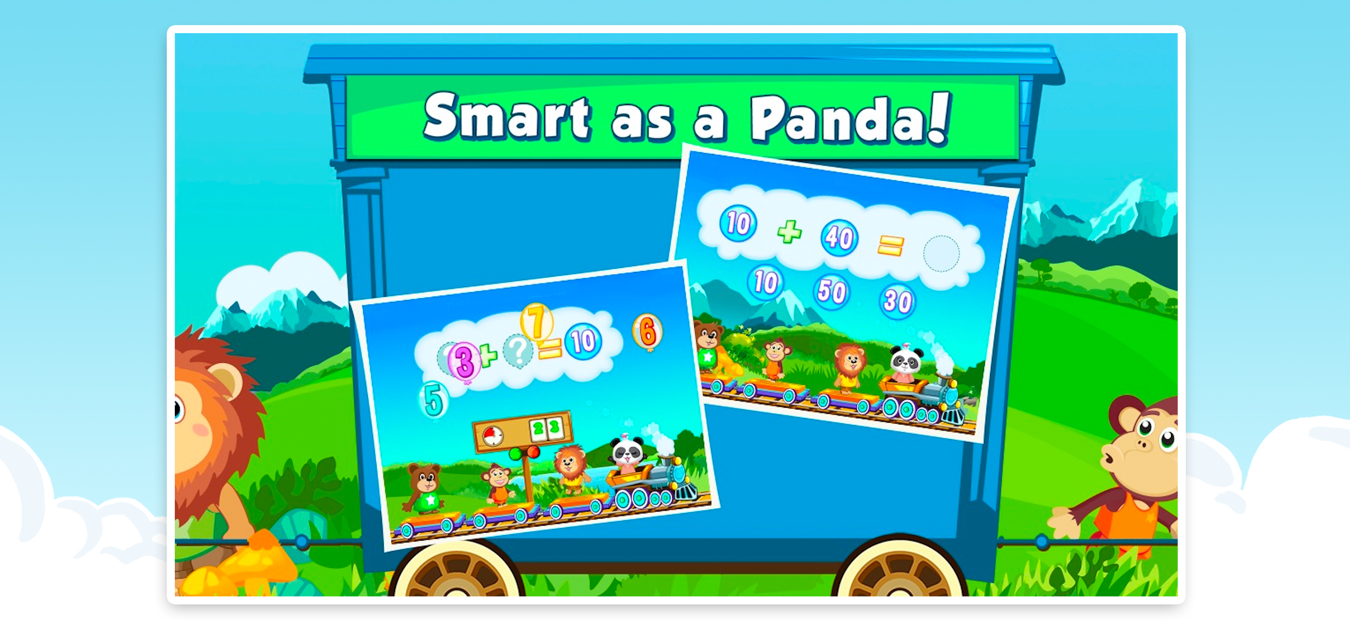 Lola Panda’s Math Train 2 LITE