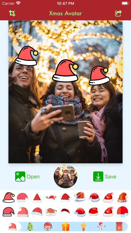 Xmas Avatar: Add Santa Hat screenshot-3