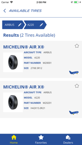 Michelin Aircraft Tire screenshot