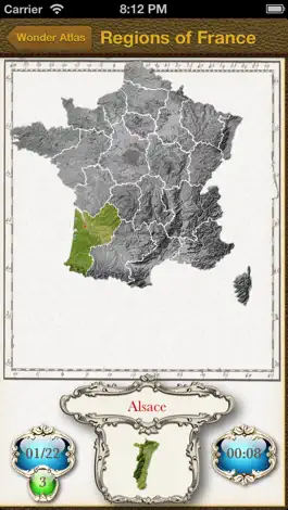 Game screenshot France. The Wonder Atlas Quiz hack