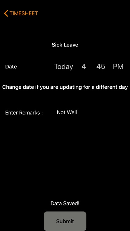 TimeSheet Tracking screenshot-5