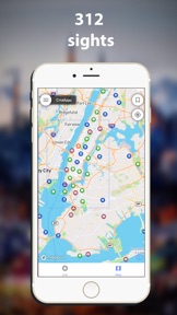 New York travel map guide 2020 screenshot