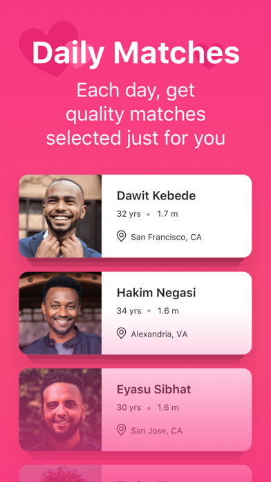 Kum Neger - Habesha Dating Screenshot