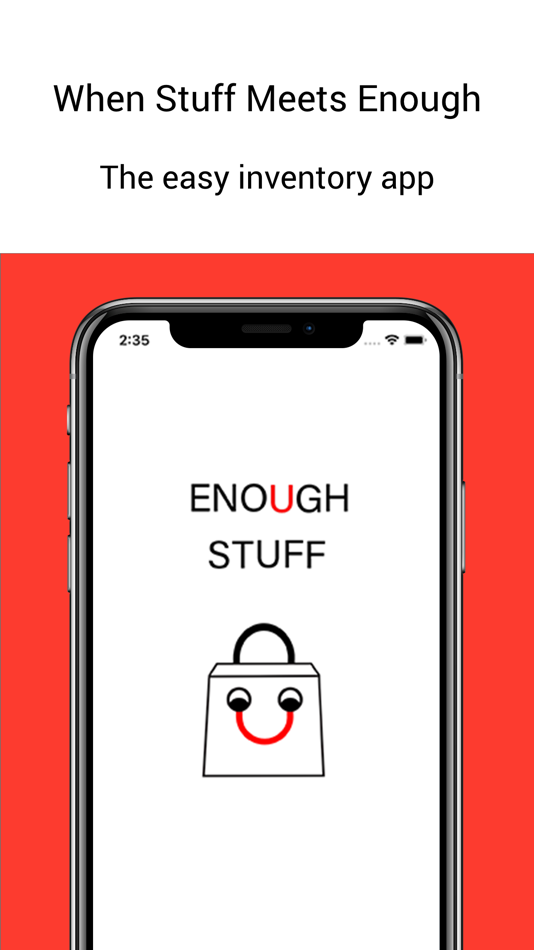 #1. Enough Stuff (iOS) 由: Forrest Anderson