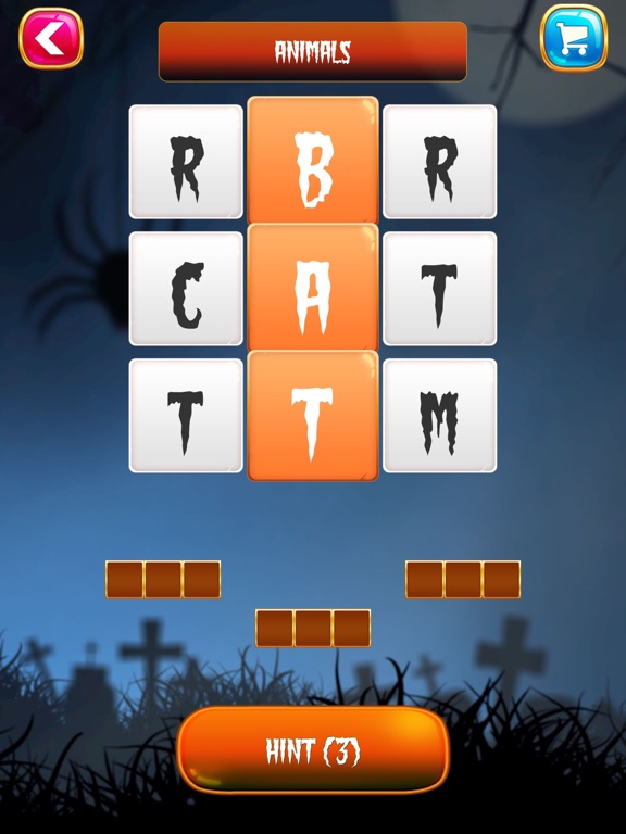Screenshot #5 pour Word Halloween: Word Searching