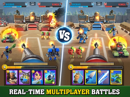 Mighty Battles iPad app afbeelding 2